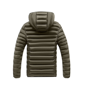 Custom Mens Winter <b>Bubble</b> Puffer Jacket Warm Thick Padded Windproof Casual Outdoor <b>Coat</b> OEM ODM Wholesale Apparel Manufacturer - Product Image 3