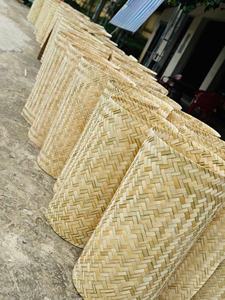 Lámina de Mimbre de Bambú con Espaciado Uniforme de Tiras para Producción de Muebles y Proyectos de Interiores - Product Image 4