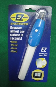 Stylo graveur sans fil HC0210 | Stylo graveur sans fil bleu et blanc en plastique, batterie rechargeable, embout en céramique, outil de bricolage - Product Image 2