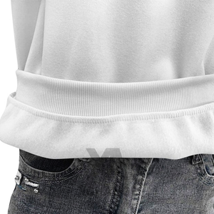 Suéter de Cuello Alto Gris para Mujer, Corte Regular, Tejido Sólido de Algodón y Fibra de Bambú, Ropa de Otoño - Product Image 6