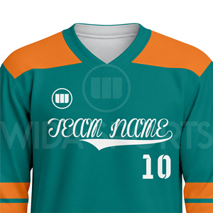 Conjunto de Uniforme de Hockey Profesional Personalizado, Camisetas y Pantalones de Hockey sobre Hielo Transpirables, Nombre del Jugador Impreso, 100% Poliéster, Ropa de Equipo, EE. UU. - Product Image 4