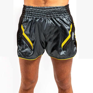 Pantalones Cortos de Muay Thai de Poliéster de Último Diseño con Logotipo Personalizado, Estilo Personalizado, Pantalones Cortos de Kick Boxing de Alta Calidad - Product Image 1