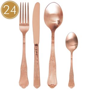 Ensemble de couverts de table en acier inoxydable de style nordique, conçu pour les cadeaux d'affaires et une ambiance culinaire immersive - Product Image 4
