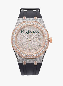 Most Selling Moissanite Diamond <b>Watch</b> for Men Premium Fashion Wristwatch for Formal Events Business Use Casual Wear and Parties - Product Image 4