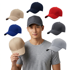 Casquette de baseball unisexe à 6 panneaux, couleur unie, ajustement réglable, chapeau décontracté pour adultes, à porter en toutes saisons, tissu sergé, matière polyester - Product Image 4