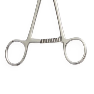Forceps de Lewin Premium pour la perforation vertébrale, en acier inoxydable de qualité chirurgicale, à mâchoires courbées dentelées pour la préhension et la réduction osseuse - Product Image 3