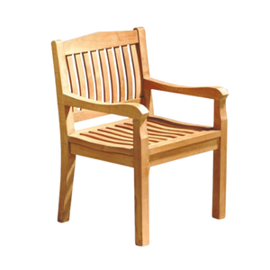 Sillón de Jardín Tradicional de Madera, Silla de Patio Resistente para Exteriores, Muebles de Exterior - Product Image 1