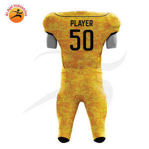 Conjuntos de Uniformes de Fútbol Americano de Buena Calidad para Jóvenes, Personalizados con Sublimación Completa, Proveedor B2B de Ropa Deportiva - Product Image 3