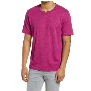 Camiseta para hombre de diseño nuevo, cómoda, transpirable, antiarrugas, fabricada profesionalmente, precio al por mayor, logotipo personalizado. - Product Image 1