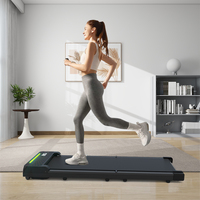 Tapis de course pliable ultra-mince 2026 pour sous-bureau, moteur DC 0,75 CV, télécommande, idéal pour petits espaces