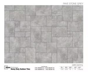 24x24 Inches Factory Direct Matte 20mm Thick Porcelain Outdoor Tiles Heavy Duty Driveway Parking Villas Pavers - Product Image 5