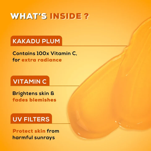 Crème visage éclaircissante à la vitamine C avec prune de Kakadu pour une peau plus lumineuse, booste l'éclat, atténue les taches brunes, combat le vieillissement, protège du soleil - Product Image 6