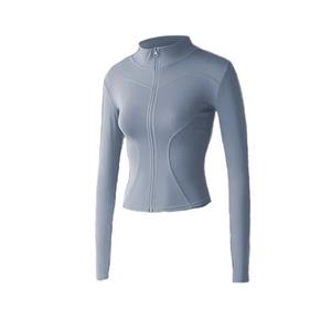 Chaqueta Deportiva Impermeable para Mujer, Ligera, con Cierre, para Correr, con Bolsillos, Manga Larga, para Gimnasio y Yoga - Product Image 5