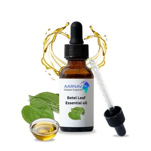 Huile essentielle de feuille de bétel 100% pure |   Piper Betle |   Distillé à la vapeur |   Qualité médicale |   Fournisseur en gros d'Inde - Product Image 5