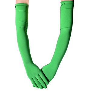 Gants longs élégants pour femmes et filles, pour événements, danse, mariage, opéra, 57 cm - Product Image 2
