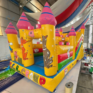 Castillo Inflable de 3m x 5m, Material de PVC, Fácil de Instalar, Ideal para Parques de Diversiones, Aplicación para Juegos, Vietnam - Product Image 3