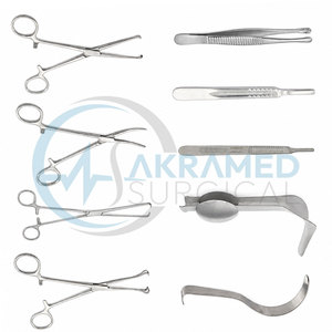 Ensemble d'instruments de ligature tubaire vaginale de haute qualité, certifié CE, en acier inoxydable, kit chirurgical gynécologique - Product Image 4