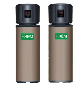 Sıcak su ısı pompası konut kullanılan hava SU ISITICI pompa All in One tasarım yerli ısıtıcı