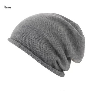 Plain Knit Beanie <b>Hat</b> <b>Winter</b> Warm Acrylic Cap Unisex Soft Stretch Skull Cap Custom Logo OEM Bulk Wholesale Supply - Product Image 3