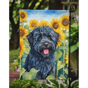 Multicolor Puli Sunflowers <b>Garden</b> <b>Flag</b> Decorative Mailbox <b>Flag</b> for Patio Artwork for Yard Flower Beds <b>Garden</b> Size - Product Image 3