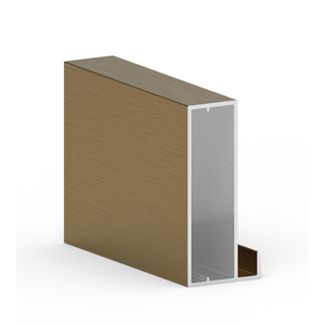 Perfil de Aluminio 6063 Cuadrado para Puerta de Gabinete con Manija Integrada y Recubrimiento Completo, Fabricante Vietnamita Tien Dat Aluminium (T&D) - Product Image 3