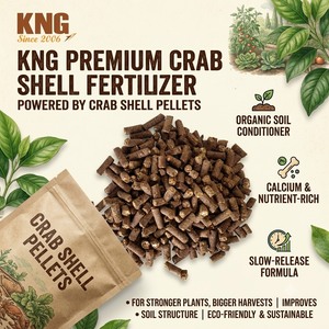 ปุ๋ยอินทรีย์เม็ดเปลือกปู KNG แหล่งแคลเซียมธรรมชาติเพื่อสุขภาพดินและการเจริญเติบโตของพืช - Product Image 3