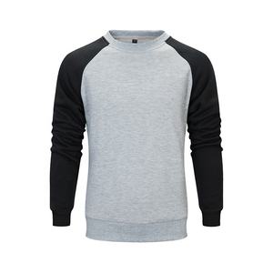 เสื้อสเวตเตอร์คอกลมคอกลมทรงโอเวอร์ไซส์ผ้าฝ้ายคอกลมมีฮู้ดเสื้อสเวตเตอร์ปักโลโก้ได้ตามต้องการ - Product Image 4