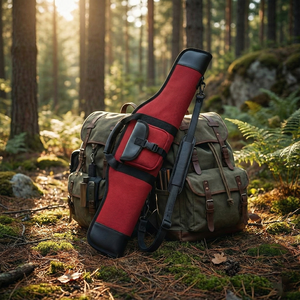 Funda vertical para pistola de caza de cuero genuino, personalizable en color, de alta calidad, con logo/tamaño personalizado, a bajo precio. - Product Image 5