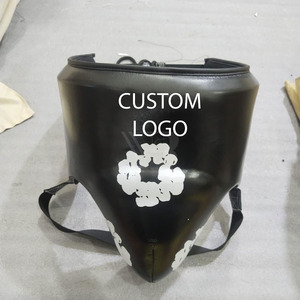 Protège-entrejambe de boxe MMA en mousse de haute qualité, confortable, antidérapant, en cuir PU, équipement de protection sportif - Product Image 4