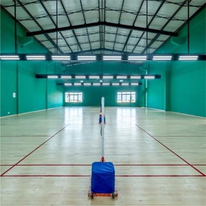 Plancher en bois Sundek Air Cush pour terrains de badminton - Absorption des chocs écologique, multi-épaisseurs (65/76/84 mm) pour sports d'intérieur - Product Image 1