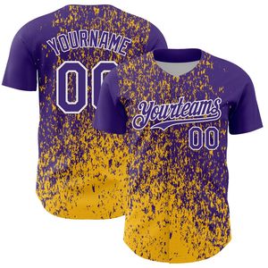 Camiseta de Béisbol Sublimada Personalizada, 100% Poliéster, Secado Rápido, Transpirable, Uniforme de Equipo, Cierre Completo con Botones, Unisex, Camiseta de Béisbol Corta - Product Image 5