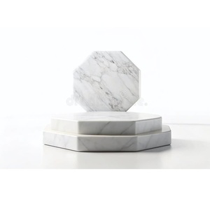 Eco-Friendly Marble <b>Coasters</b> Durable <b>Heat</b> Resistant Beverage <b>Coaster</b> Set - Product Image 2