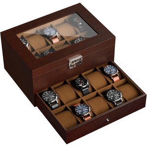 Caja de Joyería de Madera de Teca Hecha a Mano con Motivo Floral - Venta al por Mayor - Product Image 5