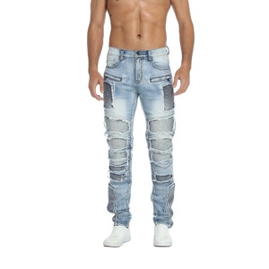 Jeans pour hommes, streetwear tendance, jeans de haute qualité pour hommes - Product Image 1
