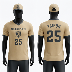 Maillot de hockey sur gazon pour hommes, 180 GSM, tissu interlock en polyester premium, couleur sable noir, léger, personnalisable par sublimation, maillot de sport - Product Image 1