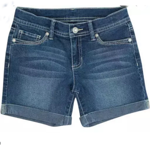 Shorts Deportivos de Cintura Alta para Mujer, Tejidos en Negro con Franja Lateral Blanca, Cierre con Cordón, Estilo Deportivo, Transpirables, de Poliéster y Elastano - Product Image 4
