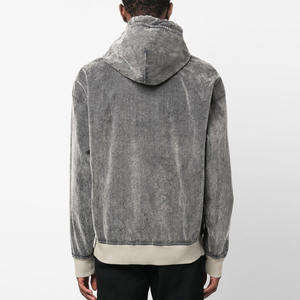 Sweat à capuche délavé à l'acide 100 % haute qualité avec logo personnalisé pour garçons, nouvelle collection 2026, vente chaude, sweats à capuche délavés à l'acide pour hommes - Product Image 3