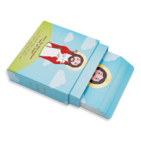 Cartes à jouer en papier mat imprimées sur mesure, cartes d'affirmation de l'amour-propre, jeu de cartes avec base