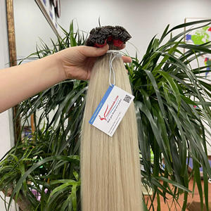 Extensiones de cabello humano vietnamita 100% punta plana hueso recto muchos colores listos para enviar - Product Image 3