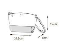 Sac à bandoulière pour femmes, sac messager léger, élégant, respirant, fermeture à glissière, pour les voyages quotidiens