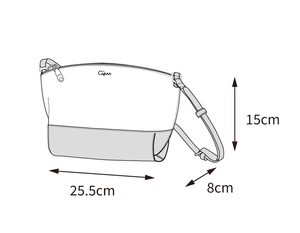 Regular Anti Theft Stylish Lightweight Zipper Closure Designer Neue Large Crossbody Messenger Bag - Product Image 6