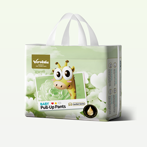Pañales para Bebé Verybabe, Serie Comfort, Tela No Tejida Estampada, Superficie Seca, Canal 3D Anti-Fugas para Bebés - Product Image 2