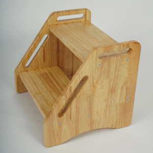 Vietnam OEM Factory for Rubber wood Two Step <b>Stool</b> | Fully Customize - Product Image 1