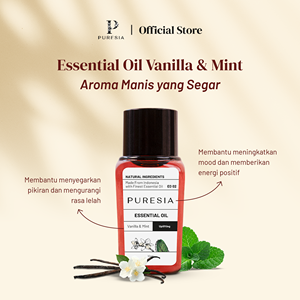 น้ำมันหอมระเหยวานิลลาและมิ้นท์ PURESIA 10 มล. 100% สำหรับอโรมาเธอราพี นวดตัว บำรุงผิว สบู่ เทียนหอม น้ำหอม เครื่องกระจายกลิ่น ผู้ผลิต - Product Image 1