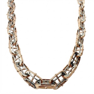 Collar de Lujo en Platino y Oro Rosa de 18K |   Platino PT950 y oro rosa de 18 quilates |   69.865 Gramos de Joyería Fina - Product Image 1