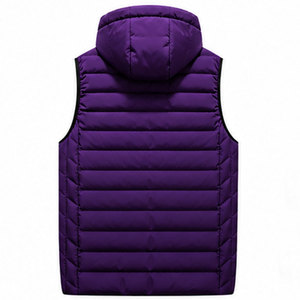 Chaleco de Invierno para Hombre OEM, Chaqueta sin Mangas con Acolchado, Ajuste Cómodo, Aislamiento Térmico y Diseño Moderno para Exteriores - Product Image 2
