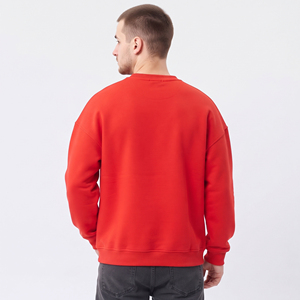 Sweat-shirt en molleton de coton épais personnalisé pour homme, col rond, respirant, idéal pour l'hiver, chaud et confortable - Product Image 2