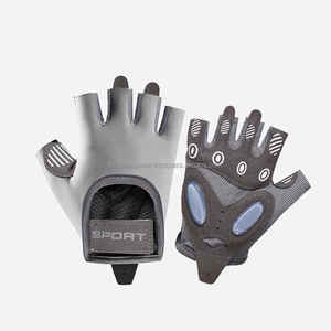 Guantes de ciclismo ajustables al por mayor Diseño antideslizante transpirable con absorción de impacto Guantes de fitness resistentes al desgaste - Product Image 1