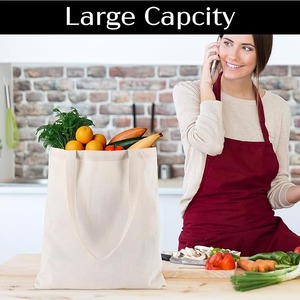 Premium Quality Cotton Tote <b>Bag</b> For Shopping Travel And Daily Use Eco Friendly Carry <b>Bag</b> Available Export Price - Product Image 2