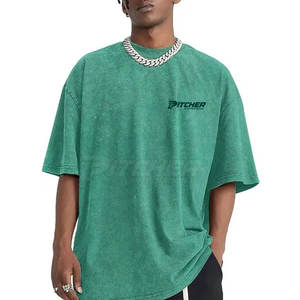 Camiseta Informal Elegante para Hombre con Lavado Ácido, Estilo Urbano Moderno, Tela Suave, Cómoda para el Día a Día, a la Moda - Product Image 6